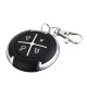 Black Round Self-copying Remote Control Transmitter For Electric Door Garage Gate Wireless Remote Switch