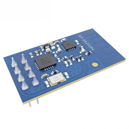 E01-ML01DP4 2.4GHz nRF24L01P SPI Interface 20dBm 2.4G nRF24L01 PA LNA PCB Antenna RF Transceiver Module