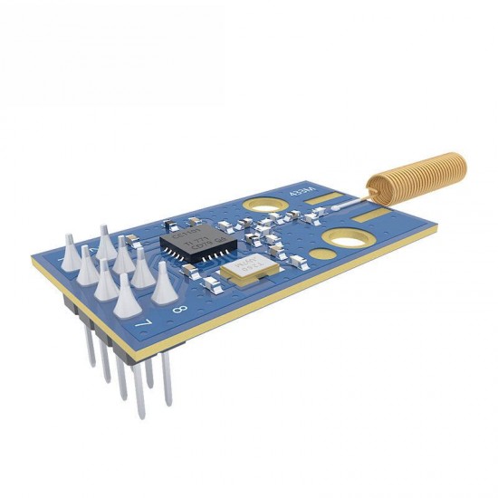 E07-M1101D-TH 10dBm Spring Antenna 433MHz CC1101 Wireless Transceiver SPI 433mhz RF Module