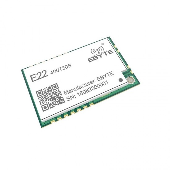 E22-400T30S 30dBm SX1268 1W SMD UART Wireless Receiver Transceiver 433MHz Module