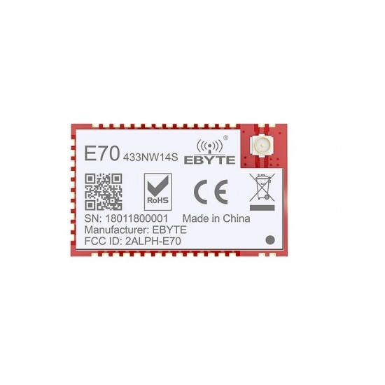 E70-433NW14S CC1310 14dBm SMD IPEX UART Wireless Transceiver 433MHz IOT RF Module