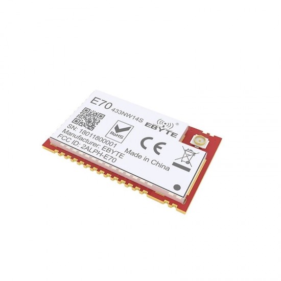 E70-433NW14S CC1310 14dBm SMD IPEX UART Wireless Transceiver 433MHz IOT RF Module