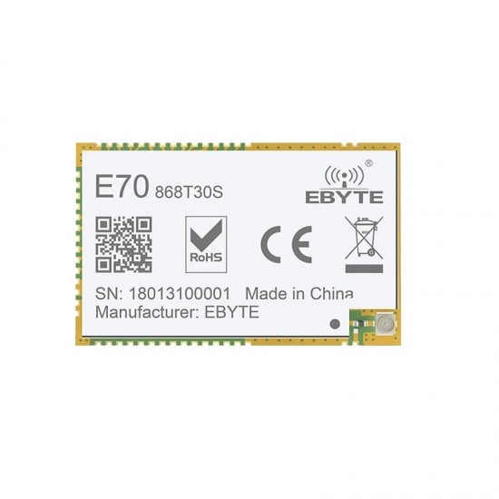 E70-868T30S CC1310 868MHz 30dBm 1W SOC SMD Long Distance 868M Wireless Receiver RF Module