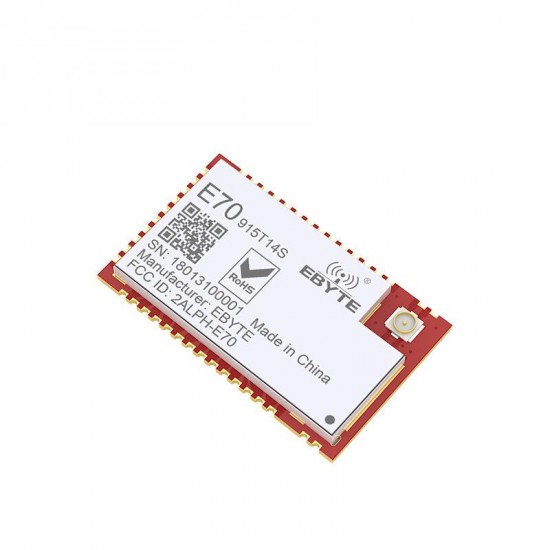 E70-915T14S 915MHz CC1310 25mW SMD Wireless Transmitter Net Working UART IO RF Transceiver Module