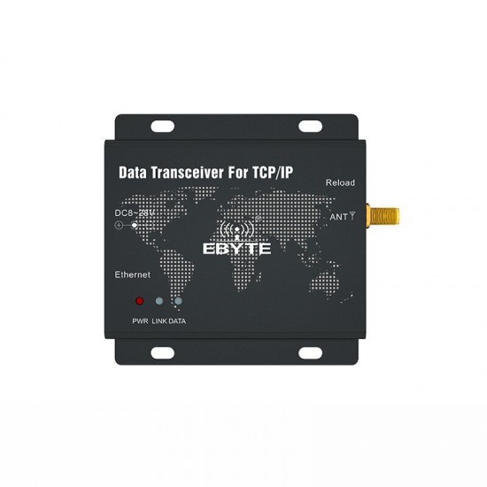 E90-DTU(230SL22-ETH) SX1262 SX1268 22dbm Ethernet Wireless Digital Radio Transceiver Long Distance Transparent Transmission