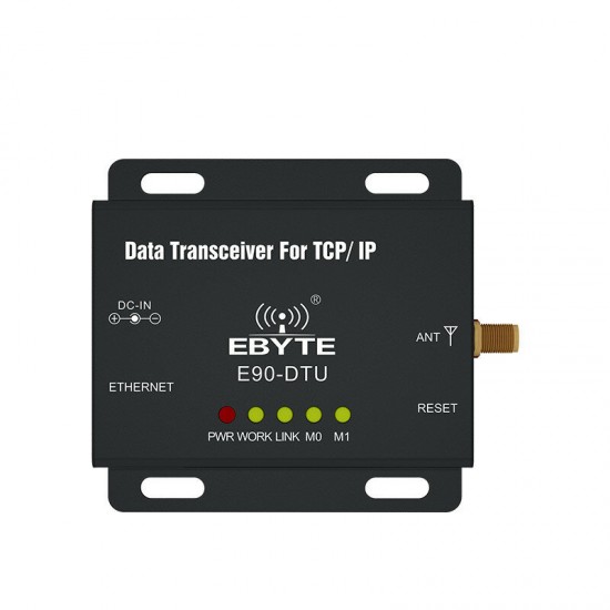 E90-DTU(433C30E) Ethernet to Radio Transmission Small Size 433MHz 1W Modbus RTU Gateway TCP IP Wireless Transceiver IOT Module