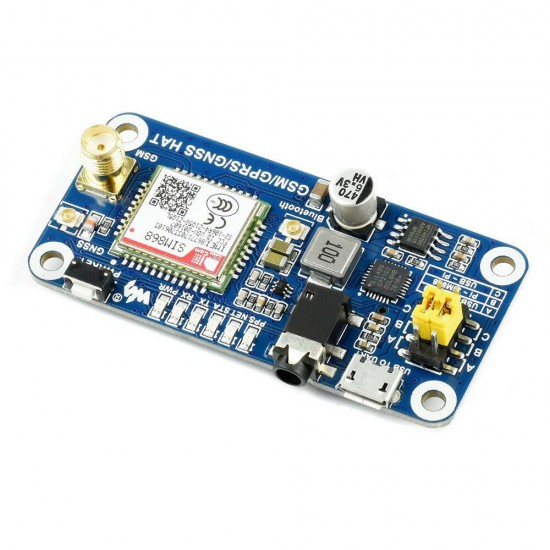 GSM/GPRS/GNSS/bluetooth HAT SIM868 Development Board Extension Board For STM32