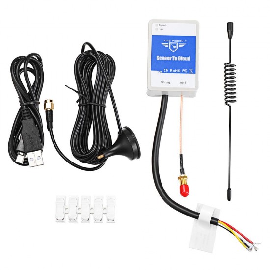 IOT103-A GSM/GPRS Modbus RTU Over TCP 1-way 4-20mA Analog Input IOT Temperature Sensor To Cloud Device