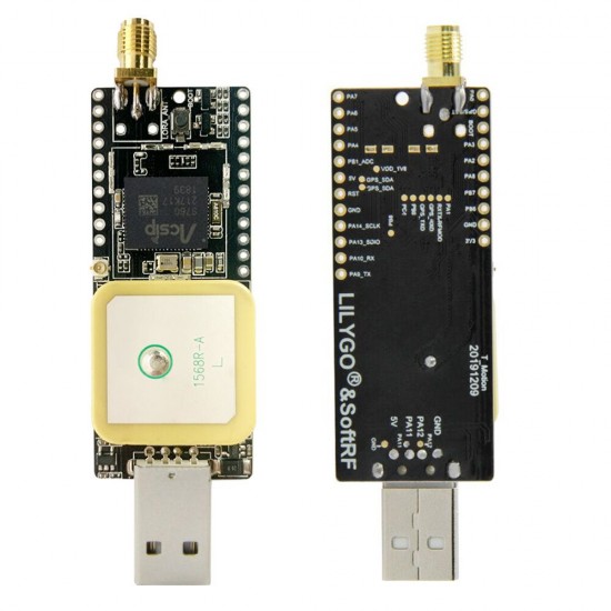 S76G Chip 868/915/923Mhz Antenna GPS Antenna USB Connector Development Board