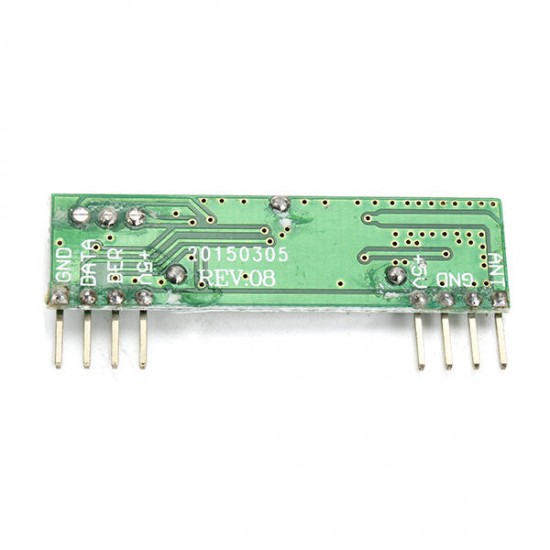 Superheterodyne 3400 Wireless Receiver Module With 433RF Transmitter Board