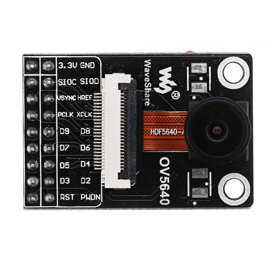 OV5640 Camera Module 2592x1944 5 Million Pixels Development Board Fisheye Lens STM32 Wide Viewing Angle