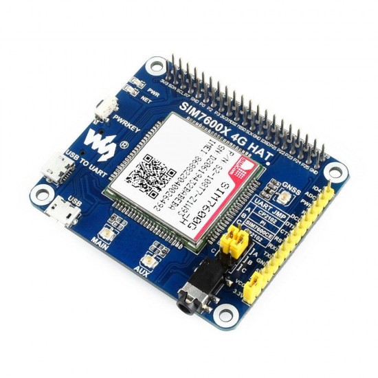 SIM7600CE 4G/3G/2G Communication Expansion Board GNSS Positioning For Jetson Nano/STM32