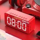 BT506 Wireless LED Display Mini Mirror Screen Alarm Clock bluetooth Speaker Music Player Loudspeaker