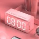 BT506 Wireless LED Display Mini Mirror Screen Alarm Clock bluetooth Speaker Music Player Loudspeaker