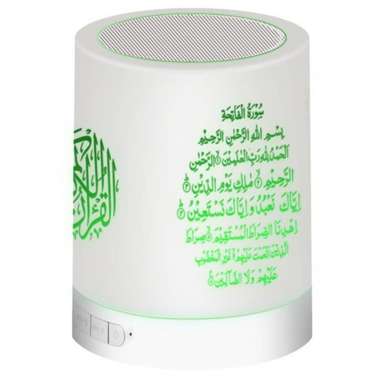 Portable USB Charging Wireless bluetooth Colorful Discoloration Speaker Remote Control Quran Speakers Music Amplifier