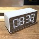 Q31 Wireless bluetooth 5.0 Speaker LED Display Dual Alarm Clock FM Radio TF Card Stereo Speaker with Mic