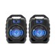 Wireless bluetooth Speaker Kalaoke Colorful Light Stereo TF Card FM Radio Portable Speaker