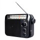 EU/US Plug 220/110V FM+AM F9225A Portable Radio