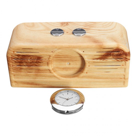 bluetooth 4.1 Wood Grain Speaker Support TF AUX Phone Call