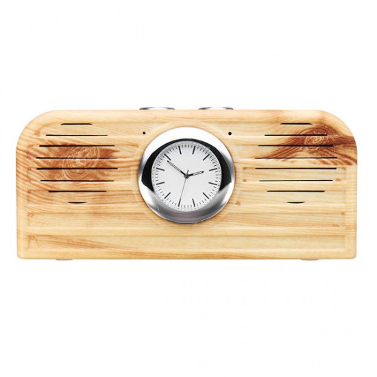 bluetooth 4.1 Wood Grain Speaker Support TF AUX Phone Call