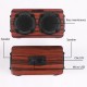 S403 bluetooth Wireless Wooden 2 Speaker 2 Bass Membrane 2x3W Speaker