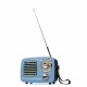 MD-309BT Portable Retro FM AM SW Radio Bass bluetooth Speaker MP3 Player USB AUX TF Card