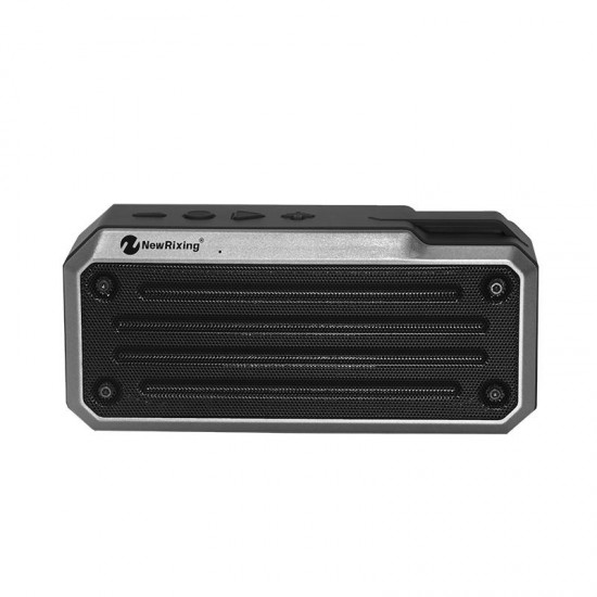 Portable Wireless bluetooth Speaker Dual Units Bass Stereo FM Radio TF Card Outdoors Speaker with Mic
