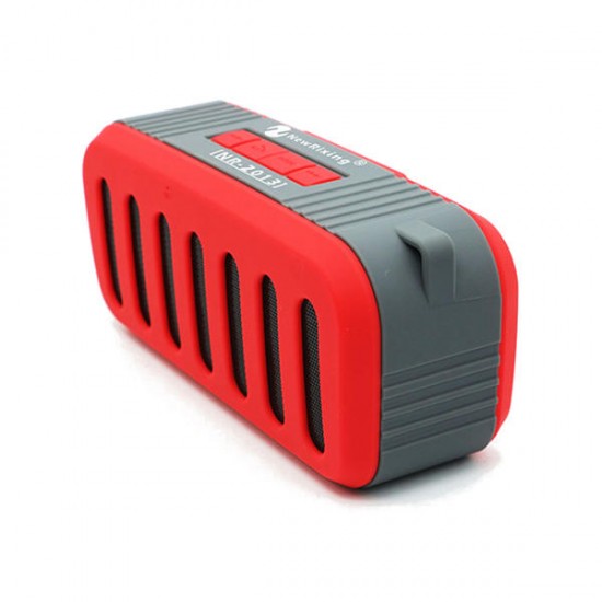 Outdoor Portable bluetooth Speaker IPX4 Waterproof Dustproof Dual Driver AUX TF Card Handsfree Call