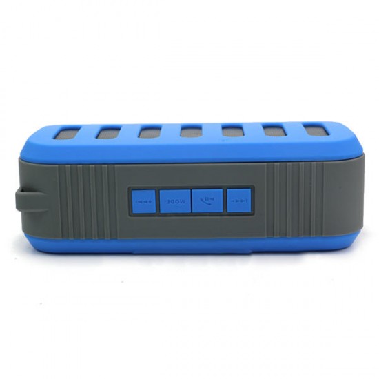 Outdoor Portable bluetooth Speaker IPX4 Waterproof Dustproof Dual Driver AUX TF Card Handsfree Call