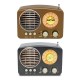 Portable AM FM AUX Vintage Retro Radio SW bluetooth Speaker TF Card USB MP3 Music Player