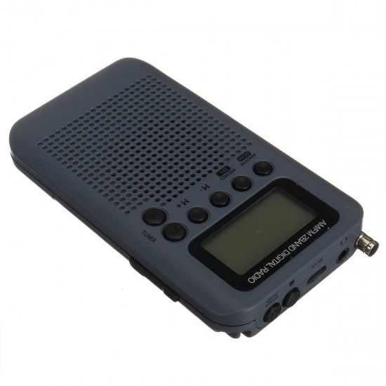 Portable Digital FM AM Radio LCD 2 Bands Stereo Mini Receiver Off-road Enthusiasts Jogging