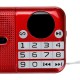 Portable FM Radio 70-108MHZ Power off Memory Digital Display TF Card USB Music Player Speaker