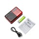 Portable FM Radio Handheld Digital USB TF MP3 Player Speaker Rechargeable Power-off