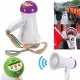 Portable Foldable Handheld Megaphone Siren Loudspeaker Voice Amplifier Recorder