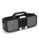 Portable LED Light bluetooth 5.0 Speaker Super Bass Multiple Mode Loudspeaker with Mic