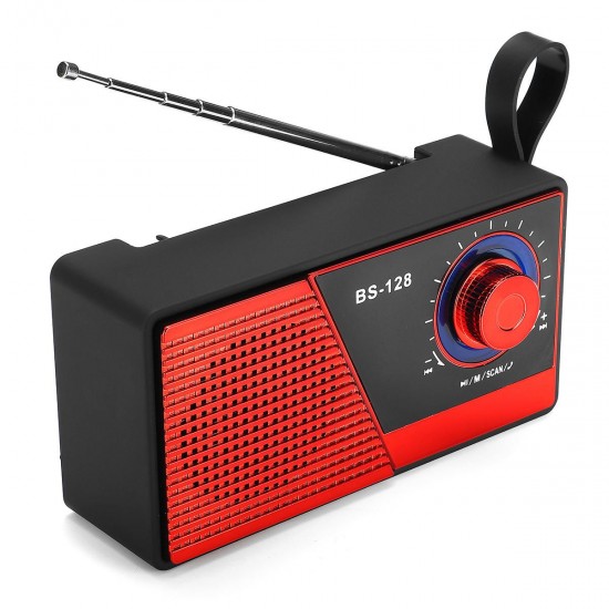 Portable Mini FM Radio bluetooth 4.2 Wireless Speaker USB TF Card Radio Speaker