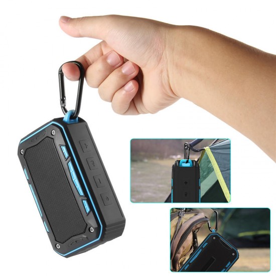 Portable Outdoor True Wireless bluetooth Speaker IP67 Waterproof Shock Bass Couplet Music Headset