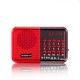 Portable Radio TF Card Rechargeable Speaker Music Player for Elderly