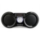 Digital Display FM AM Stereo Radio Dual 1.6W Bass Loudspeaker USB Disk SD Card MP3 Player AUX Speaker