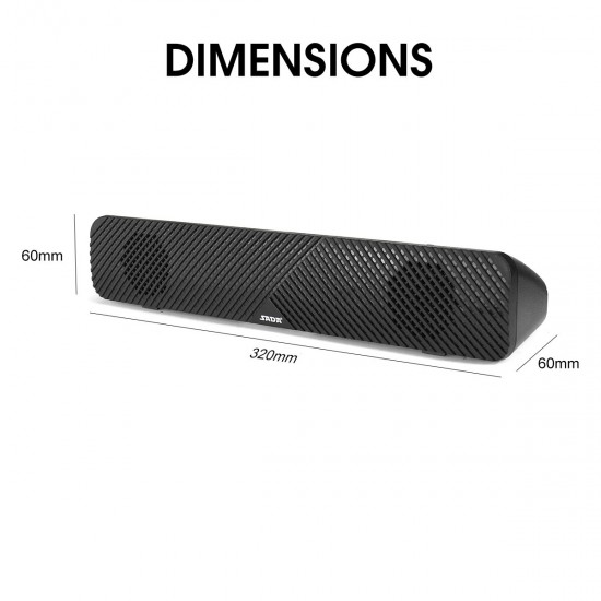 V-108 Computer bluetooth 5.0 Sound Bar HiFi Stereo USB Powered Multimedia Speaker Office Home Speaker