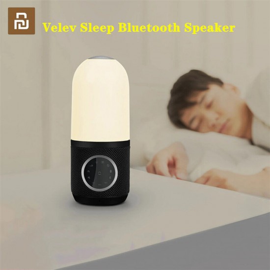 V06 bluetooth Speaker HIFI Subwoofer Alarm Clock Light White Noise Machine Timing Firefly Sleep Speaker