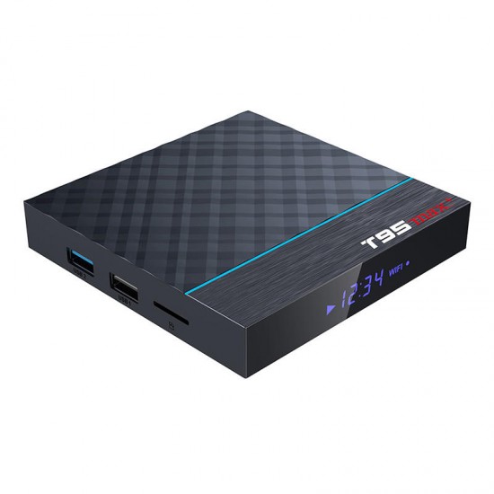 T95 Max Plus Amlogic S905X3 4GB RAM 32GB ROM 5G WIFI bluetooth 4.0 Android 9.0 4K 8K H.265 TV Box