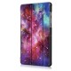 Printing Tri-Fold Tablet Case for Samsung Tab S6 - Milky Way