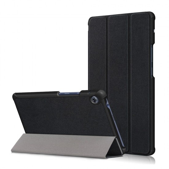 Tri-Fold PU Leather Folding Stand Case Cover for 8 Inch Huawei MatePad T8 Tablet