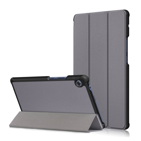 Tri-Fold PU Leather Folding Stand Case Cover for 8 Inch Huawei MatePad T8 Tablet