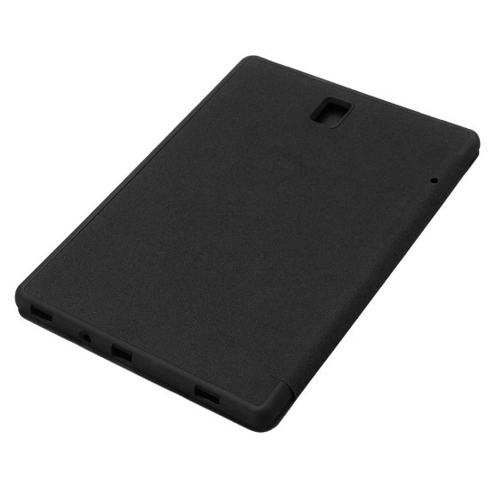 Tri-Fold PU Leather Folding Stand Tablet Case Cover for Samsung Tab S4