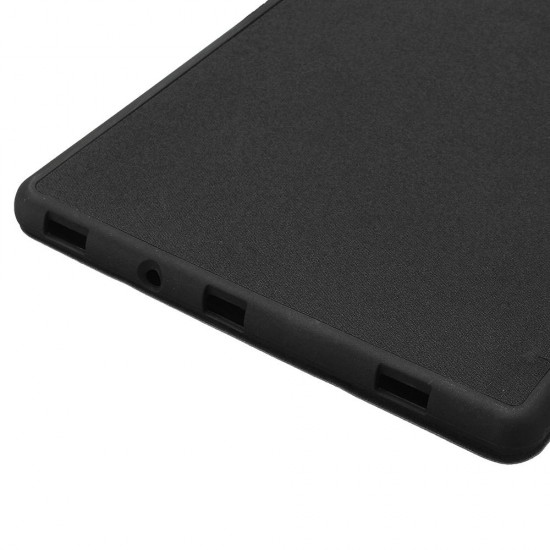 Tri-Fold PU Leather Folding Stand Tablet Case Cover for Samsung Tab S4