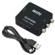 Mini Composite AV CVBS Video Adapter 720p 1080p RCA to HDMI Converter