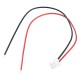 3Pcs DC 4-28V 5V 12V 0.28 inch 0.28 inch LED Display Dual Red Digital Temperature Sensor Thermometer with NTC Probe Cable