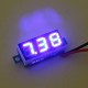 3Pcs Blue 0.28 Inch 3.2V-30V Mini Digital Volt Meter Voltage Tester Voltmeter